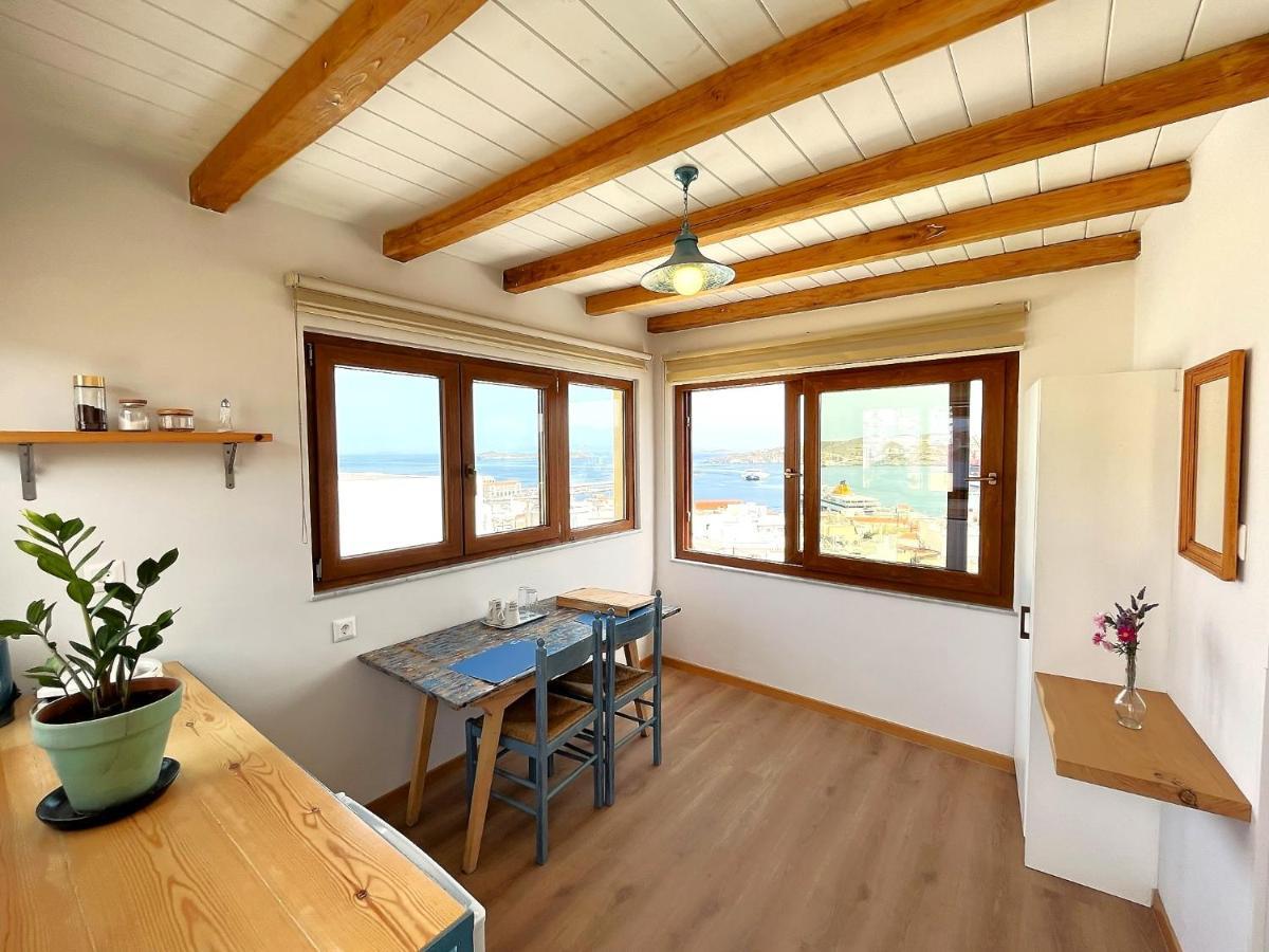 Pefkakia Park Hotel Ermoupoli Bagian luar foto